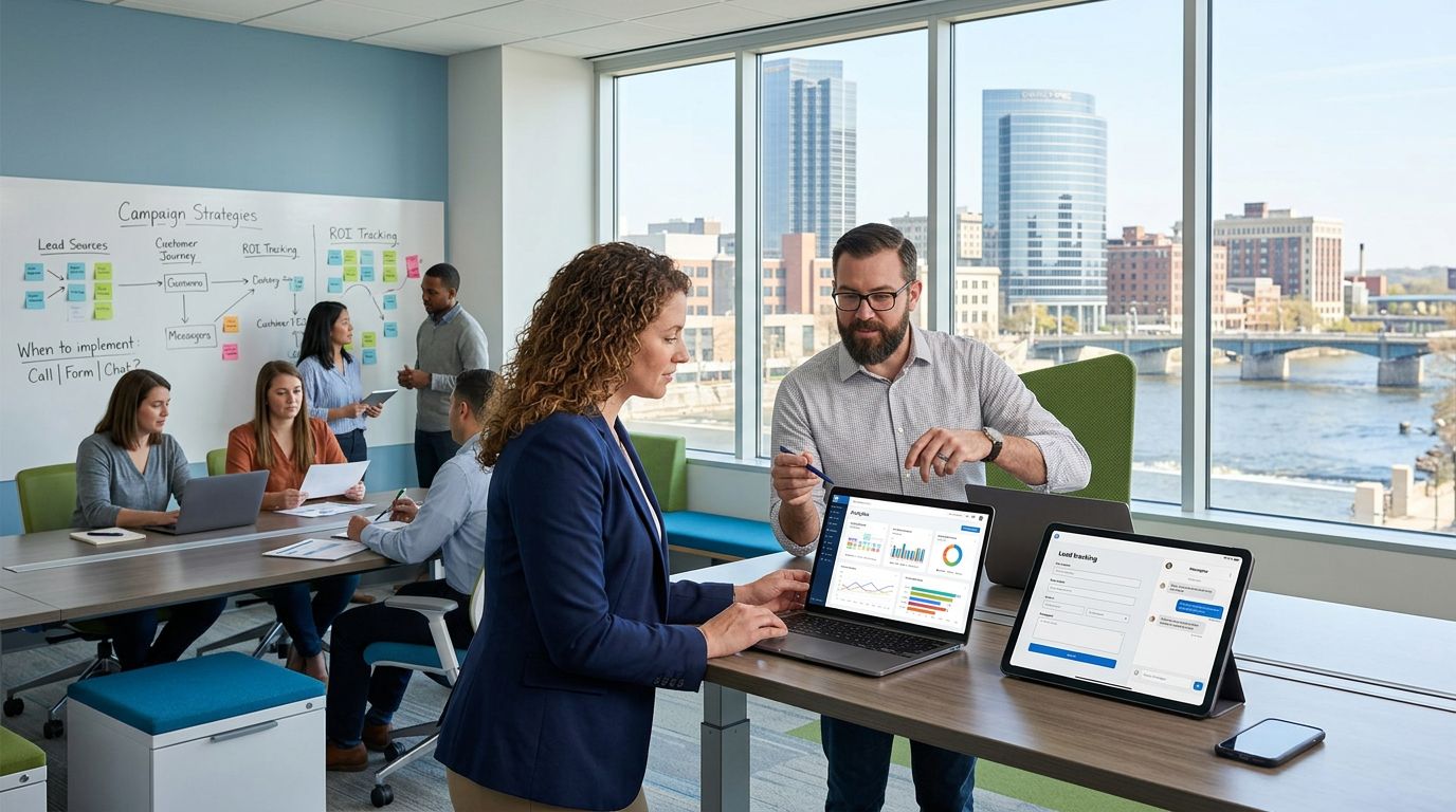 When to Schedule Call, Form, and Chat Lead Tracking